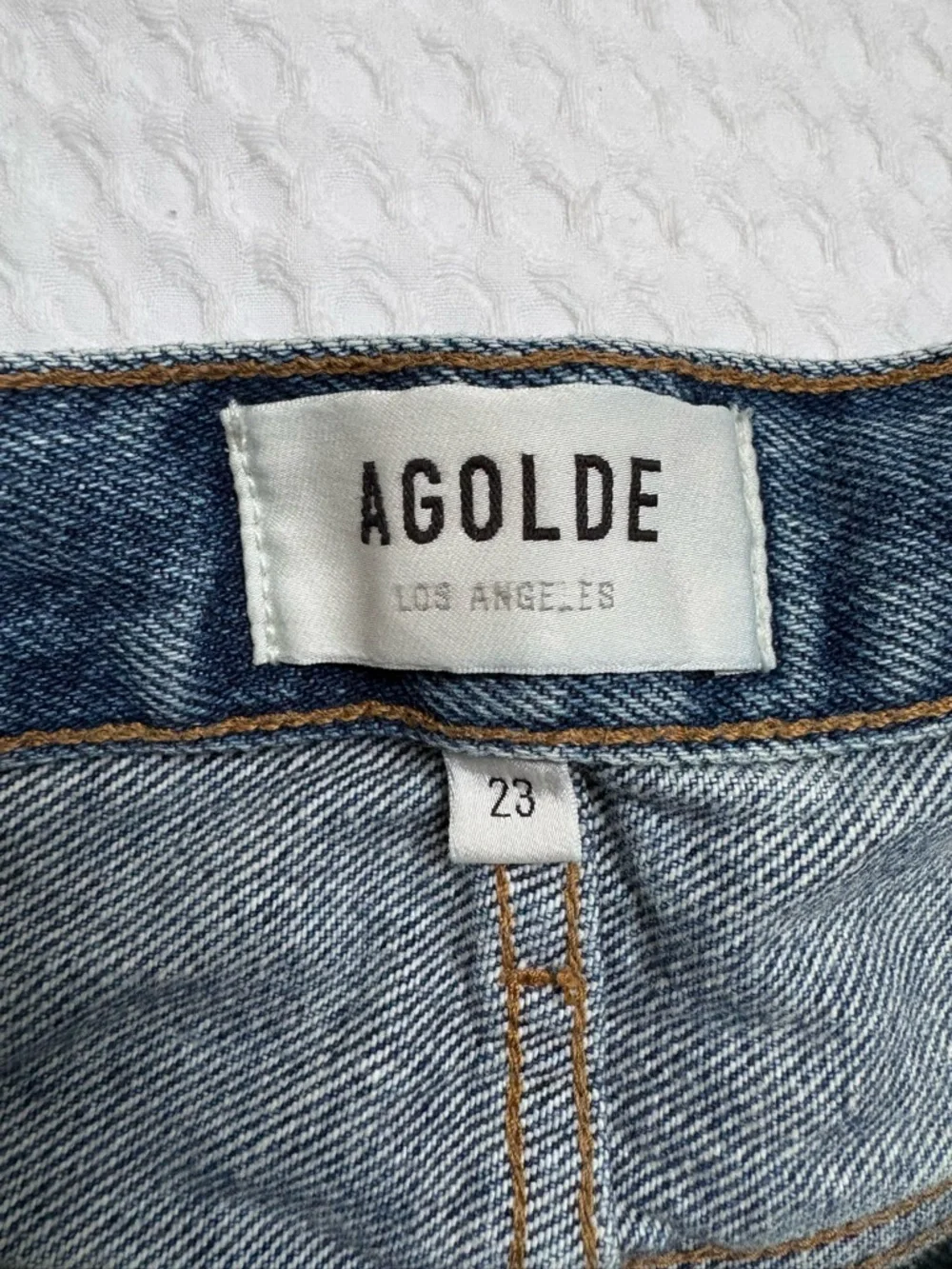 Agolde Parker Long Short Size 23 - Picture 5 of 6